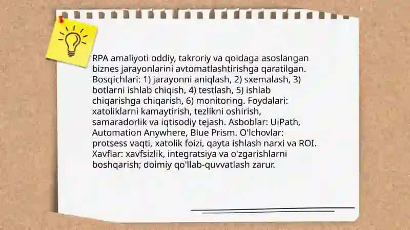 Raqamli transformatsiya va biznes jarayonlarini avtomatlashtirish 4