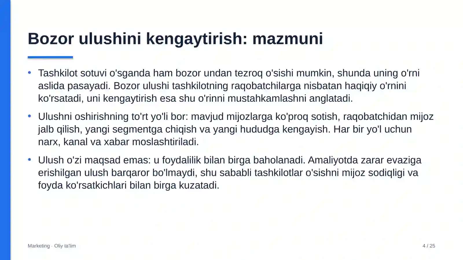 Festival turizmida bozor ulushini kengaytirish 4