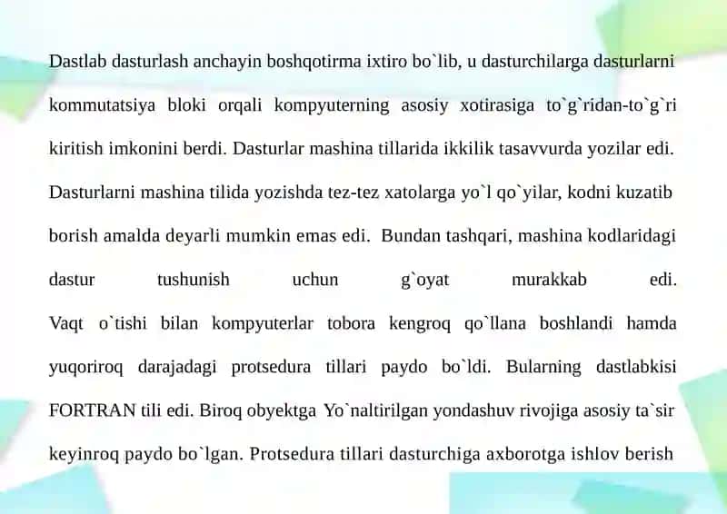 BILOGIK, TIBBIY TIZIMLARIDA TADQIQ QILINYATGAN OBYEKTNI EKSPERIMENTAL BAXOLASH 4
