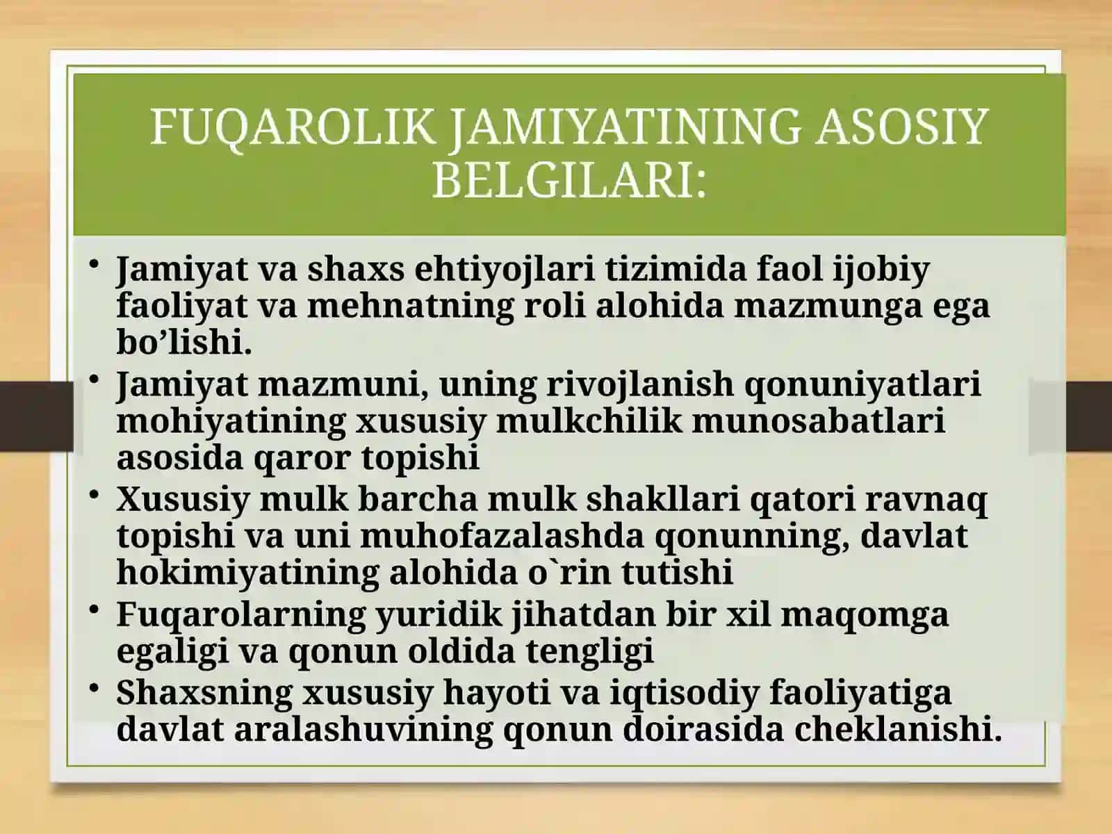 Fuqarolik jamiyati va uning belgilari 4