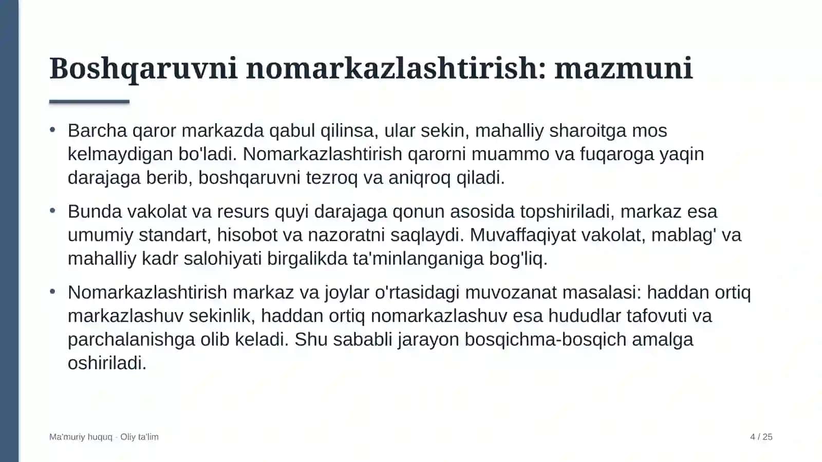 majburiy ijro byurosi organlarida boshqaruvni nomarkazlashtirish 9351 4