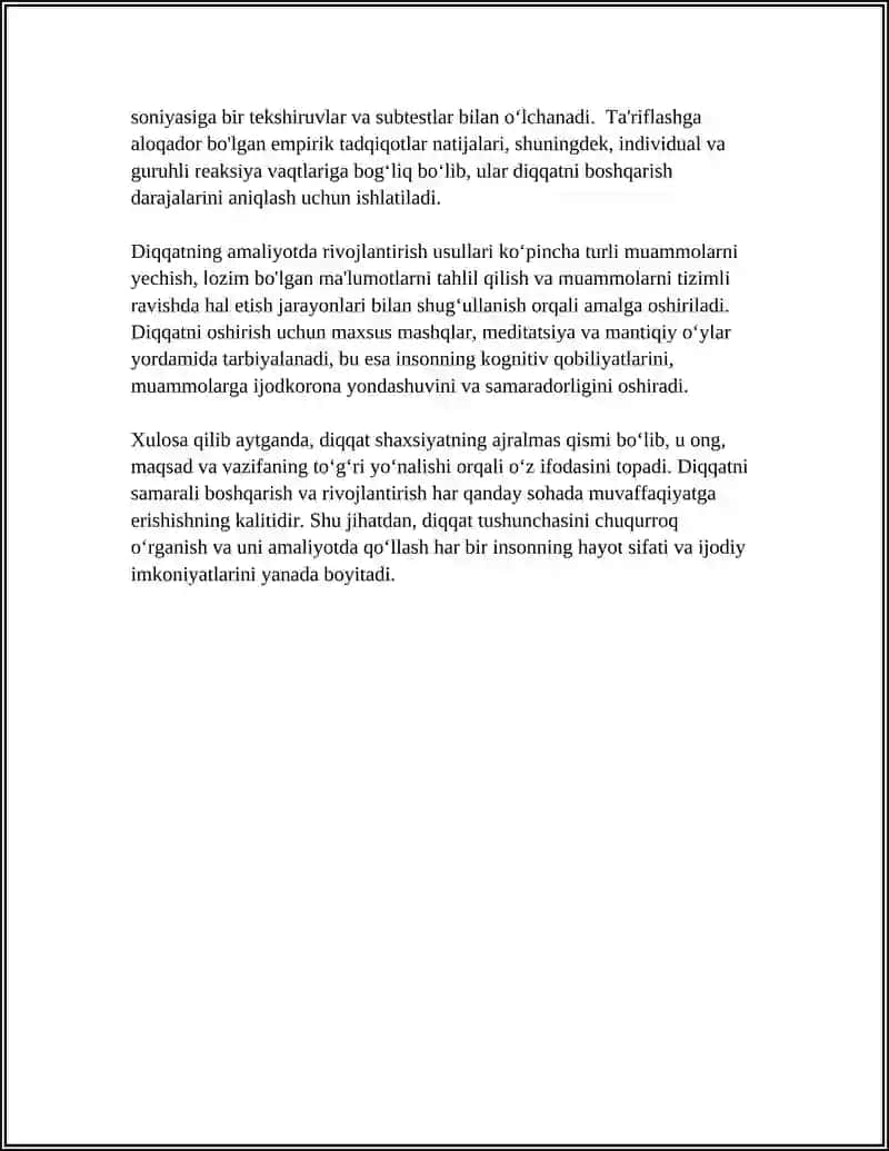 DIQQAT HAQIDA TUSHUNCHA 4