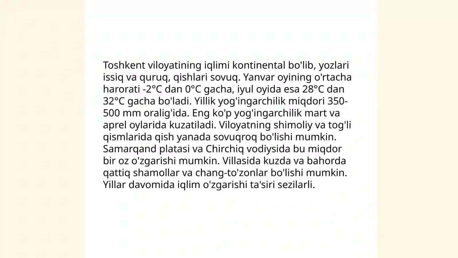 Toshkent viloyati Turistik mintaqasi 4