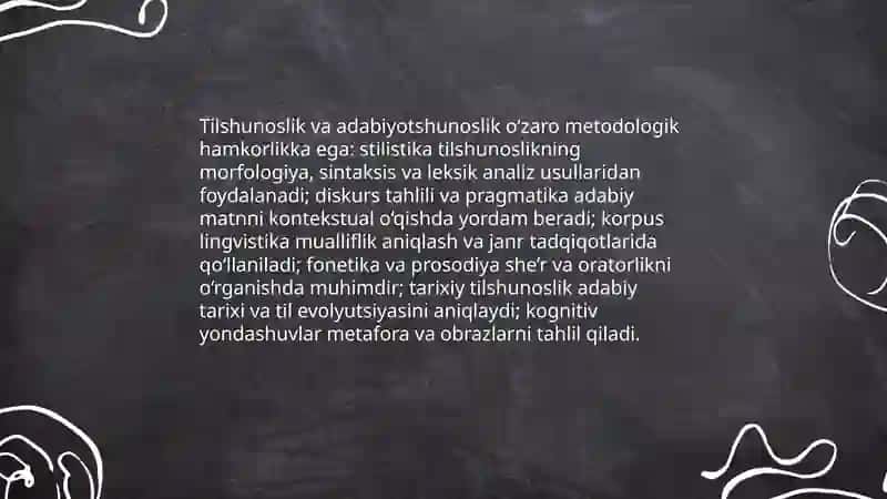 Tilshunoslikning fanlar sistemasidagi mavqei va vazifalari 4
