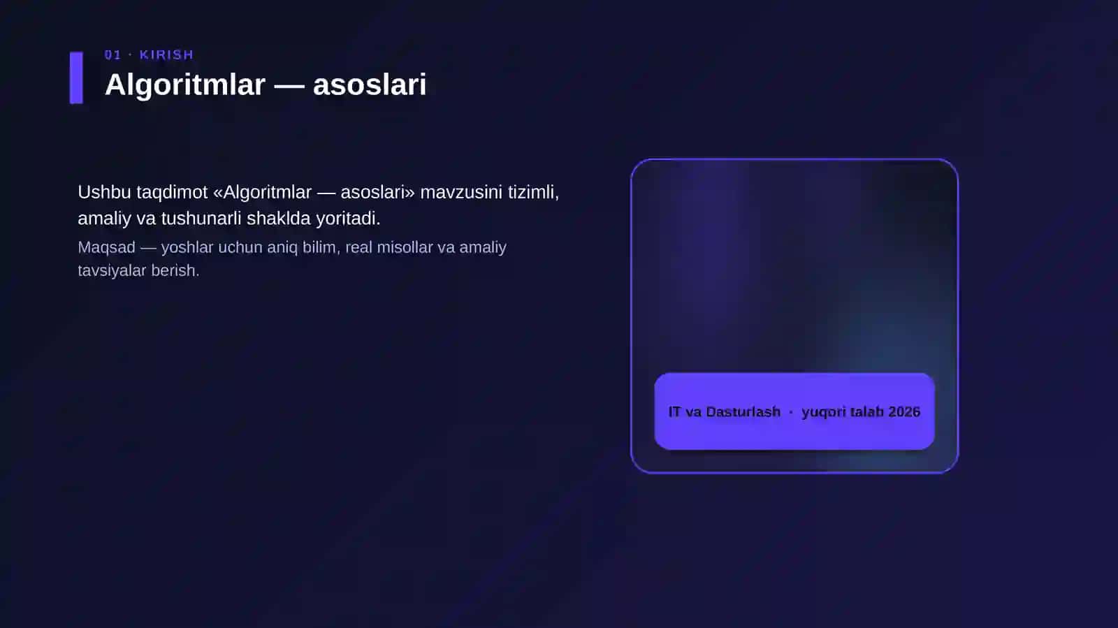 Algoritmlar — asoslari 4