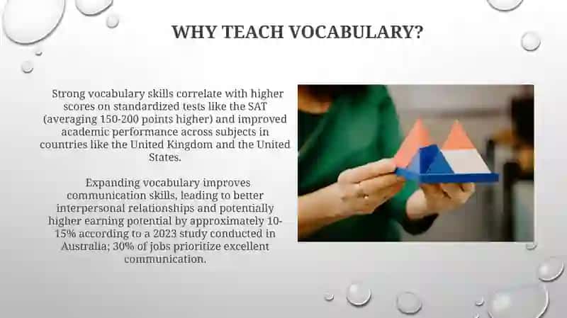 Teaching vocabulary 4