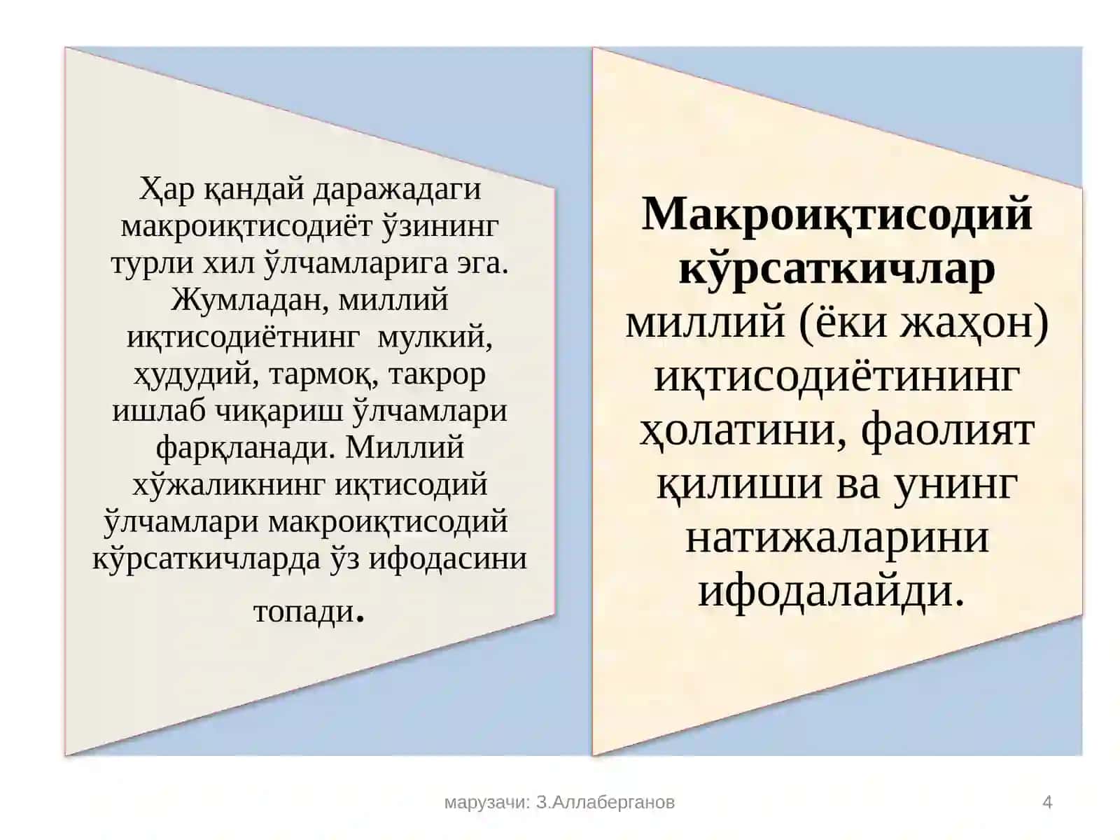 Макроиқтисодиёт тушунчаси 4