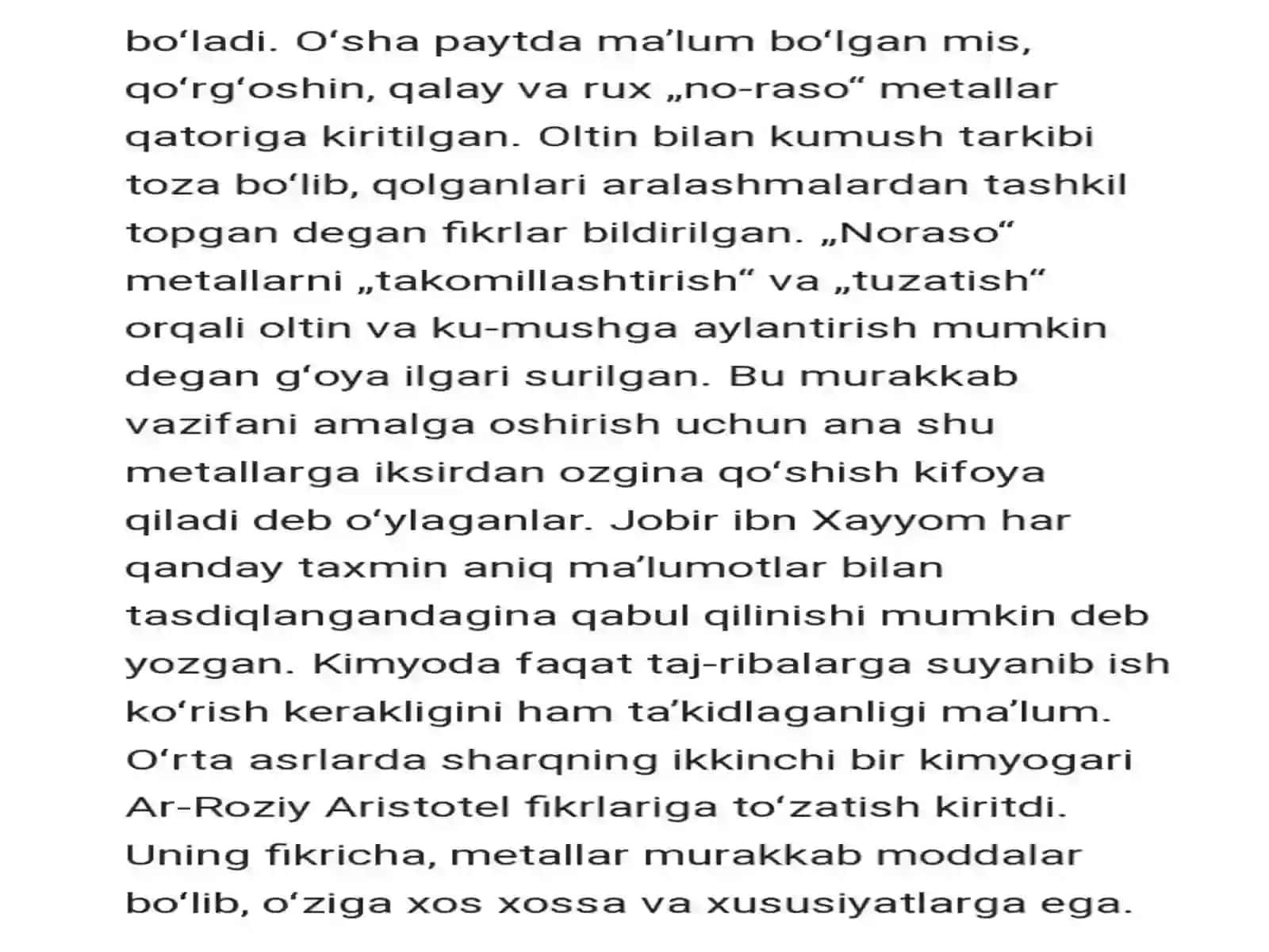 Arab, Misr va Gʻarbal-kimyosi 4