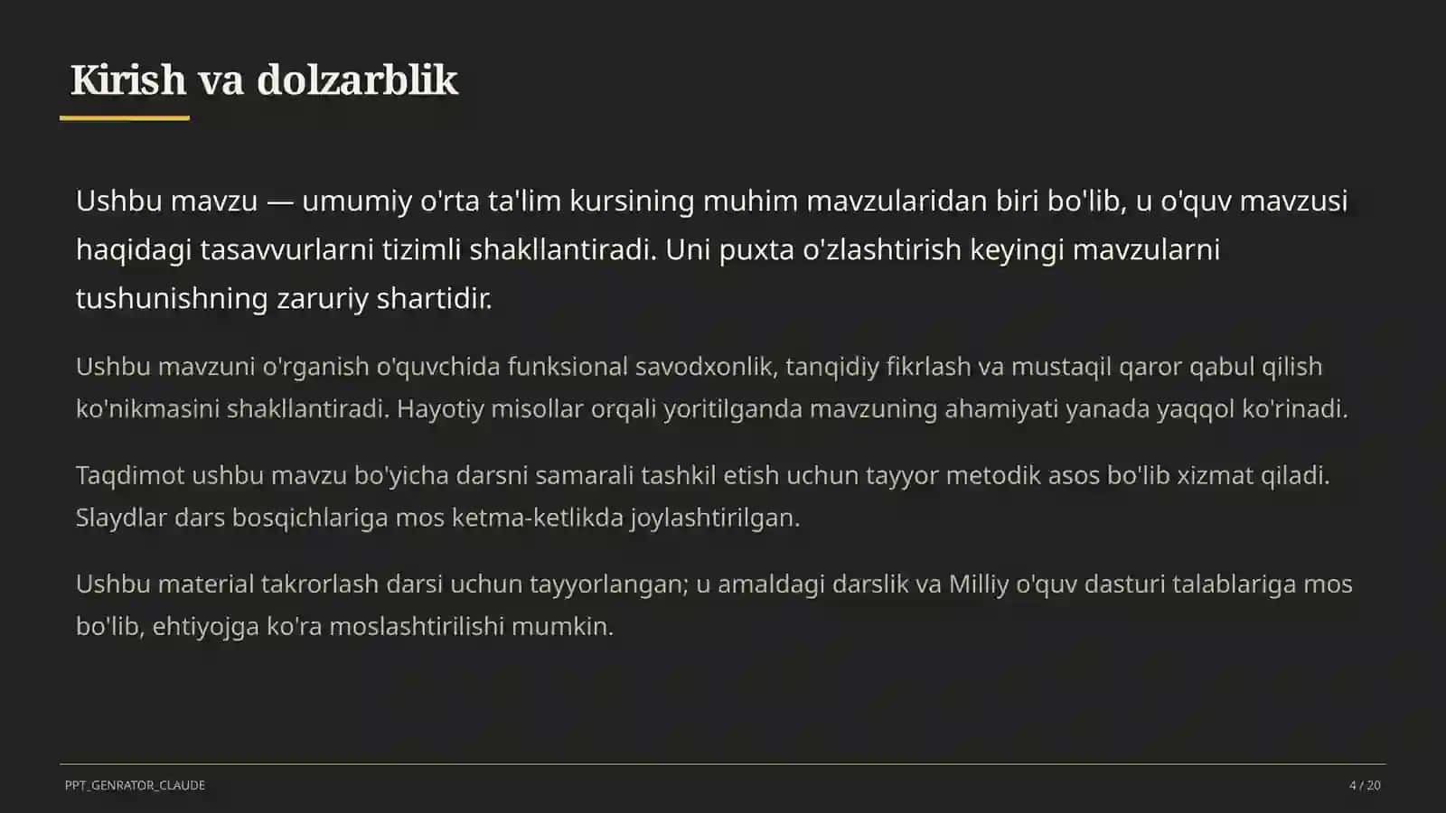 O'qituvchilar uchun 12 ta samarali sun'iy intellekt vositasi: qiyosiy sharh 4