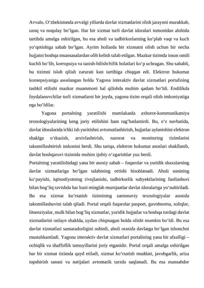 Yagona interaktiv davlat xizmatlari portal 4