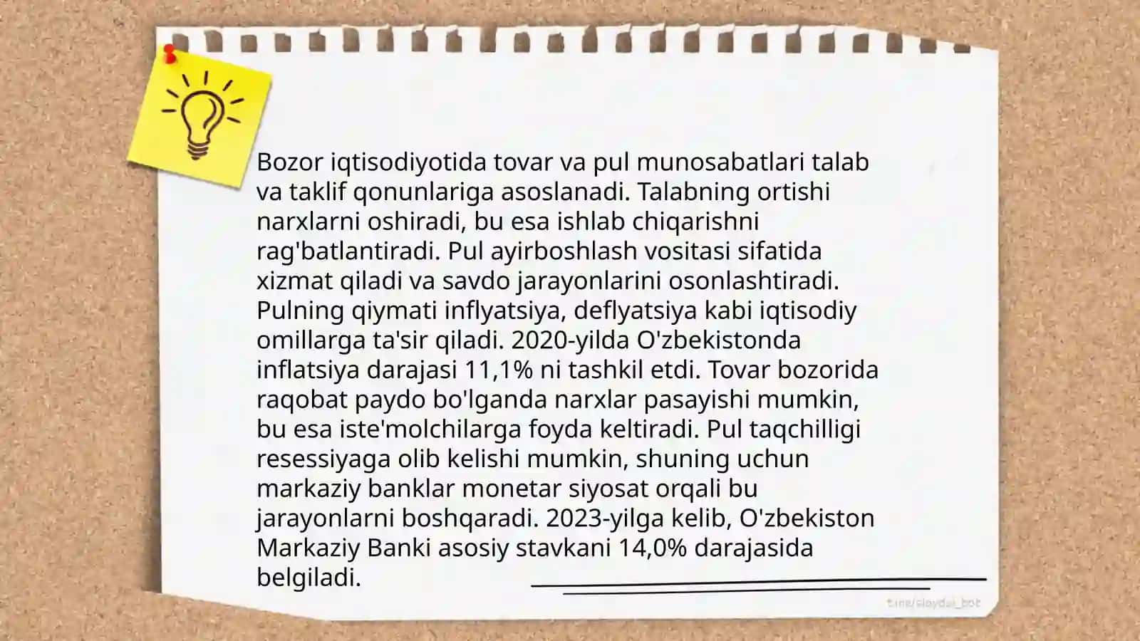 Tovar va pul almashinuvining tarixi 4