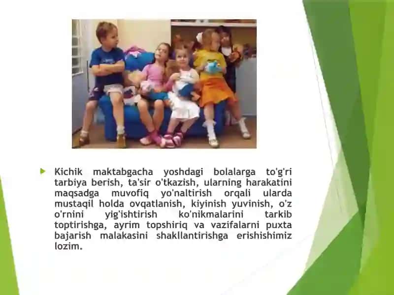 Maktabgacha yoshdagi  bolalar psixik rivojlanishi 4