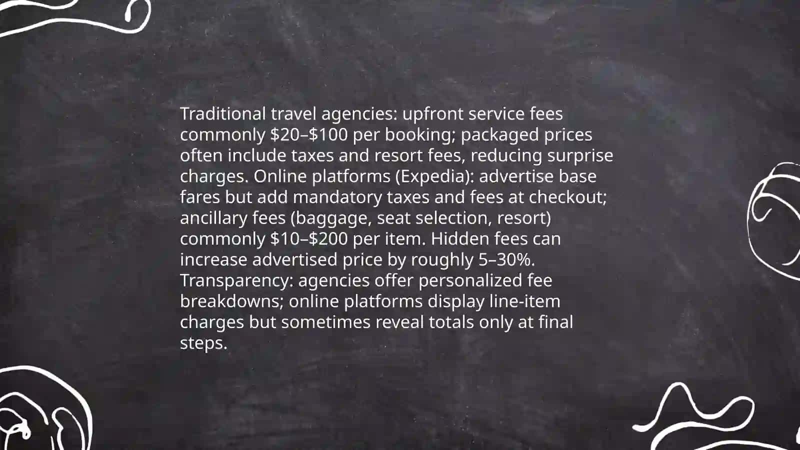 Mavzu: Sayohat agentligi va onlayn bronirovka platformalari (Expedia kabi) nimega solishtiradi? 4