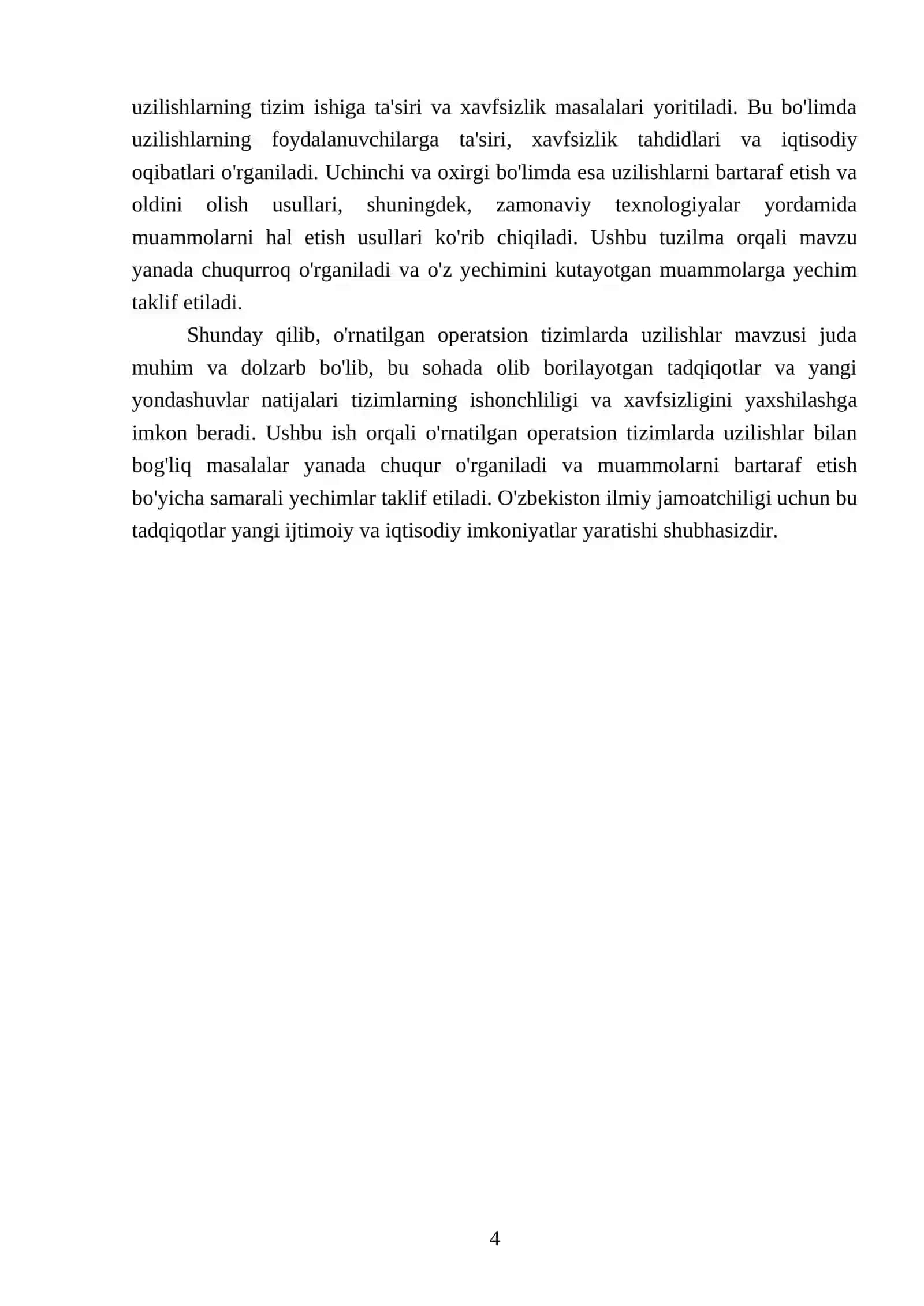 O'rnatilgan operatsion tizimlarda uzilishlar 4