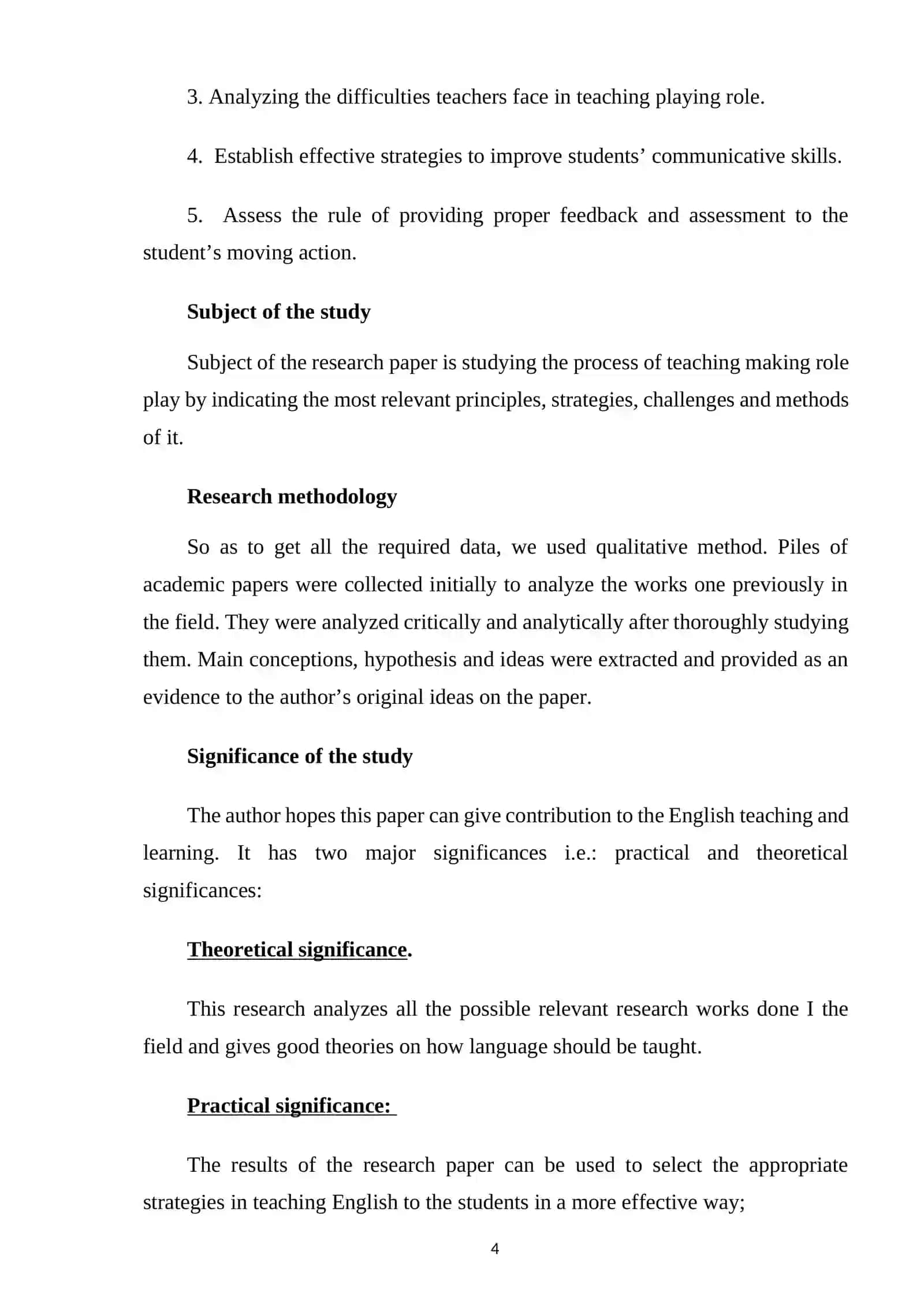 Some effective ways of teaching English to beginners 4