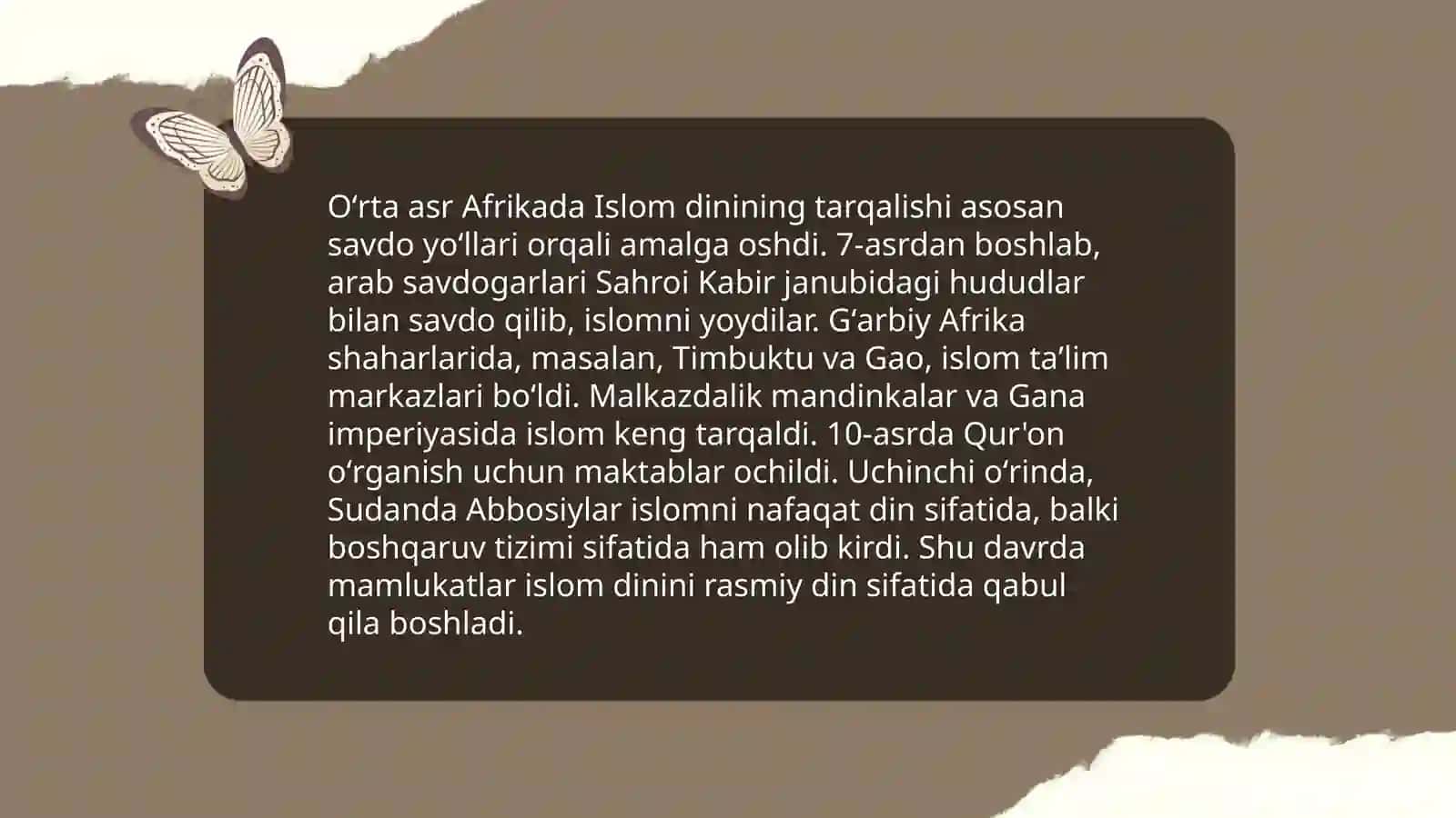 Oʻrta asrlarda Afrika 4