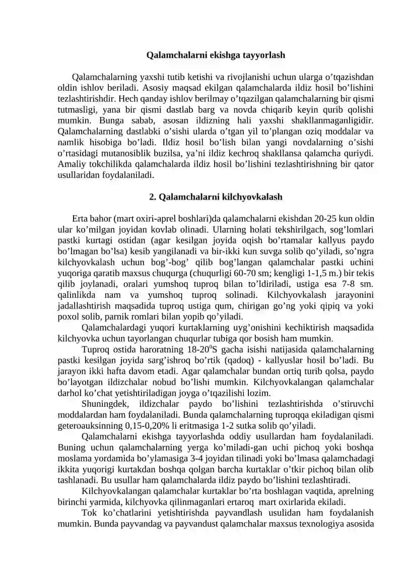 Tokni ko’paytirish 4