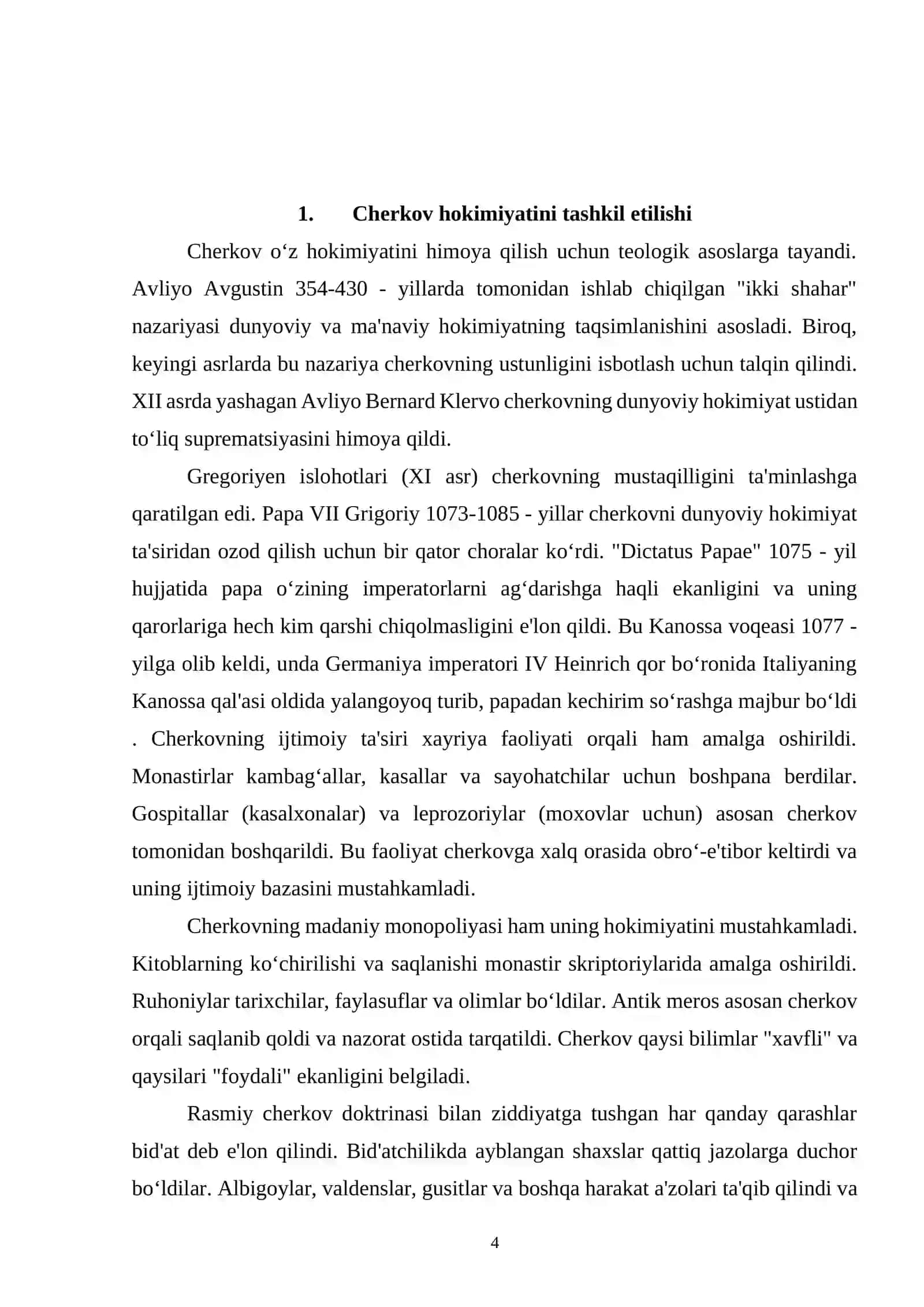 XVI – XVII asrlarda Katolik cherkovi 4