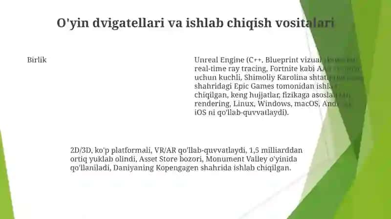 Kompyuter grafikasining vositalari 4