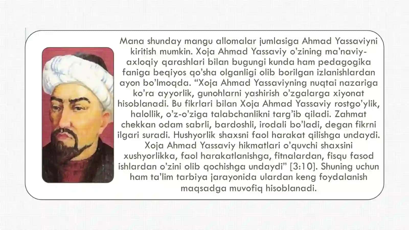 SHARQ MUTAFFAKKIRLARINING ASARLARIDA OILA VA OILADA BOLA TARBIYASIGA OID G'OYALAR 4