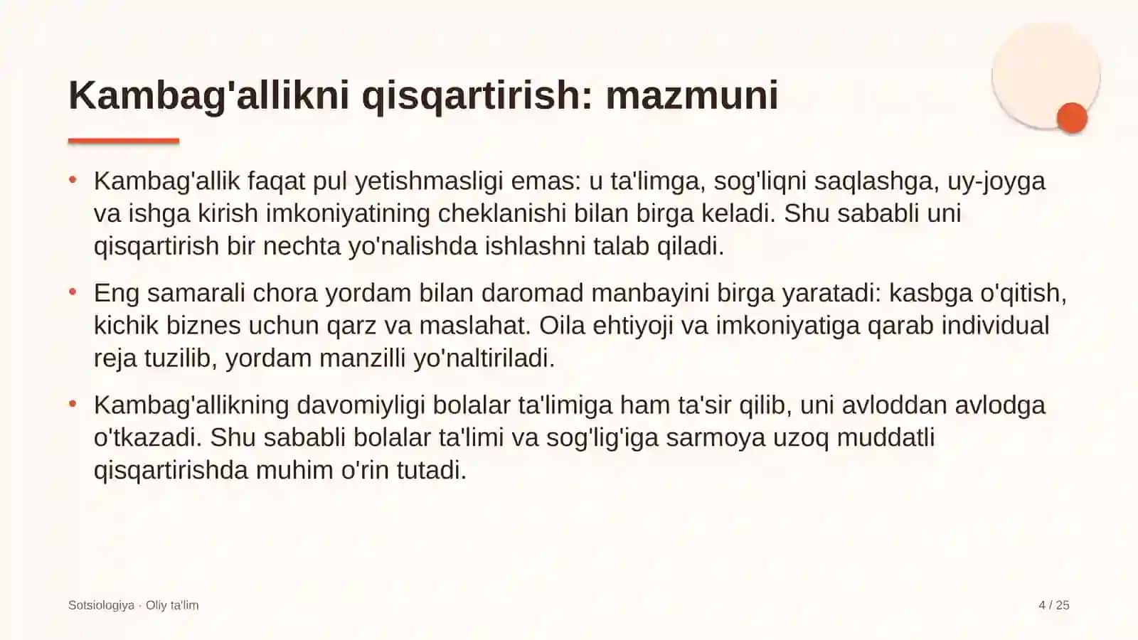 Advokatlik byurolarida kambag'allikni qisqartirish 4
