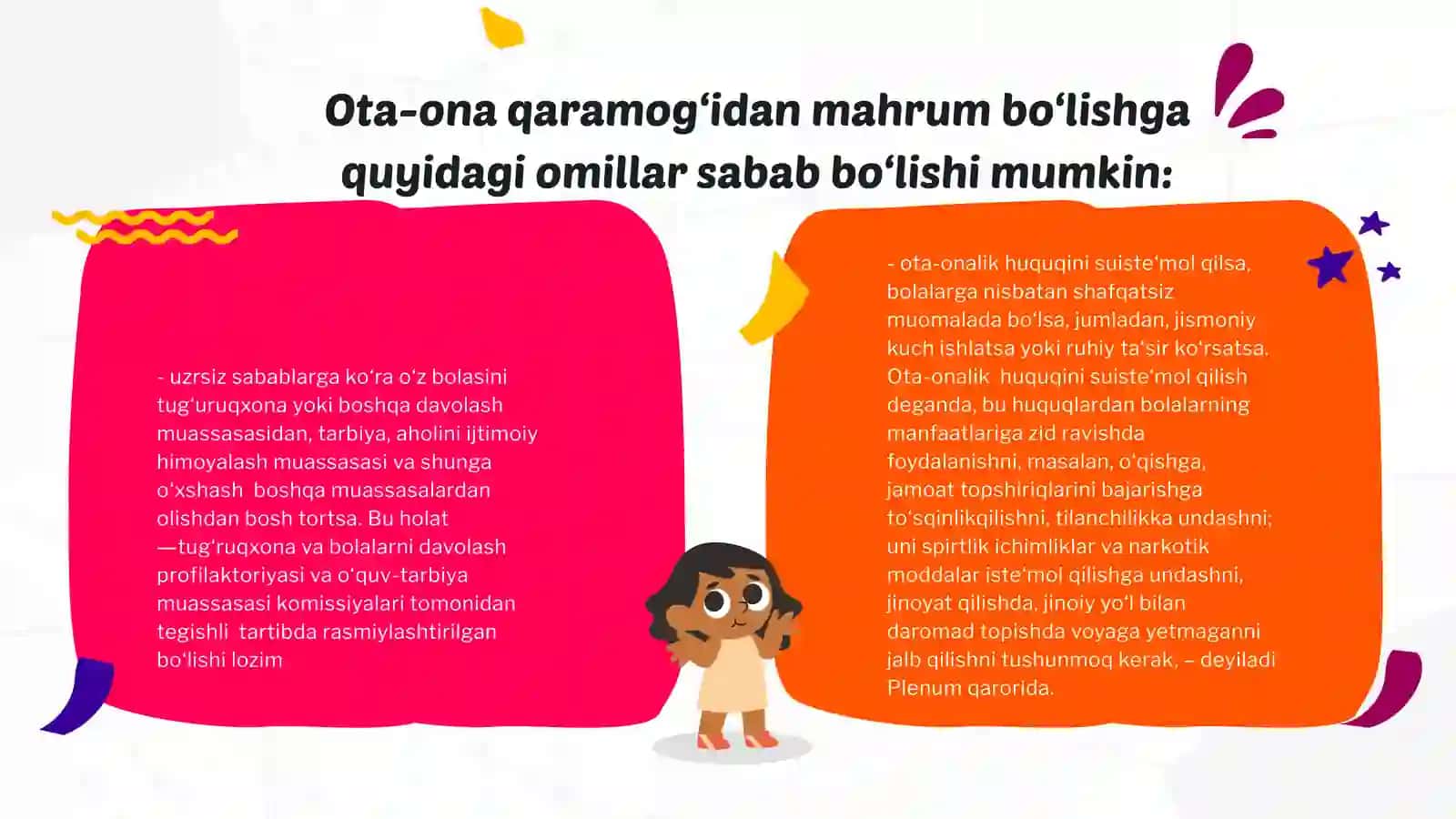 Ota-ona qaramogʻisiz qolgan bolalarni ijtimoiy himoya qilish tizimini takomillashtirish 4