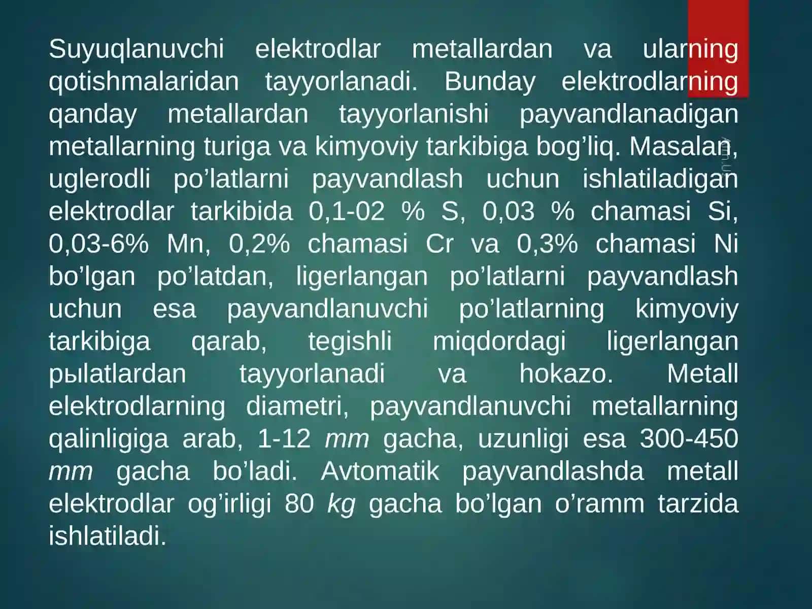 Elеktr  yoy  yordаmidа  pаyvаndlаsh. 4