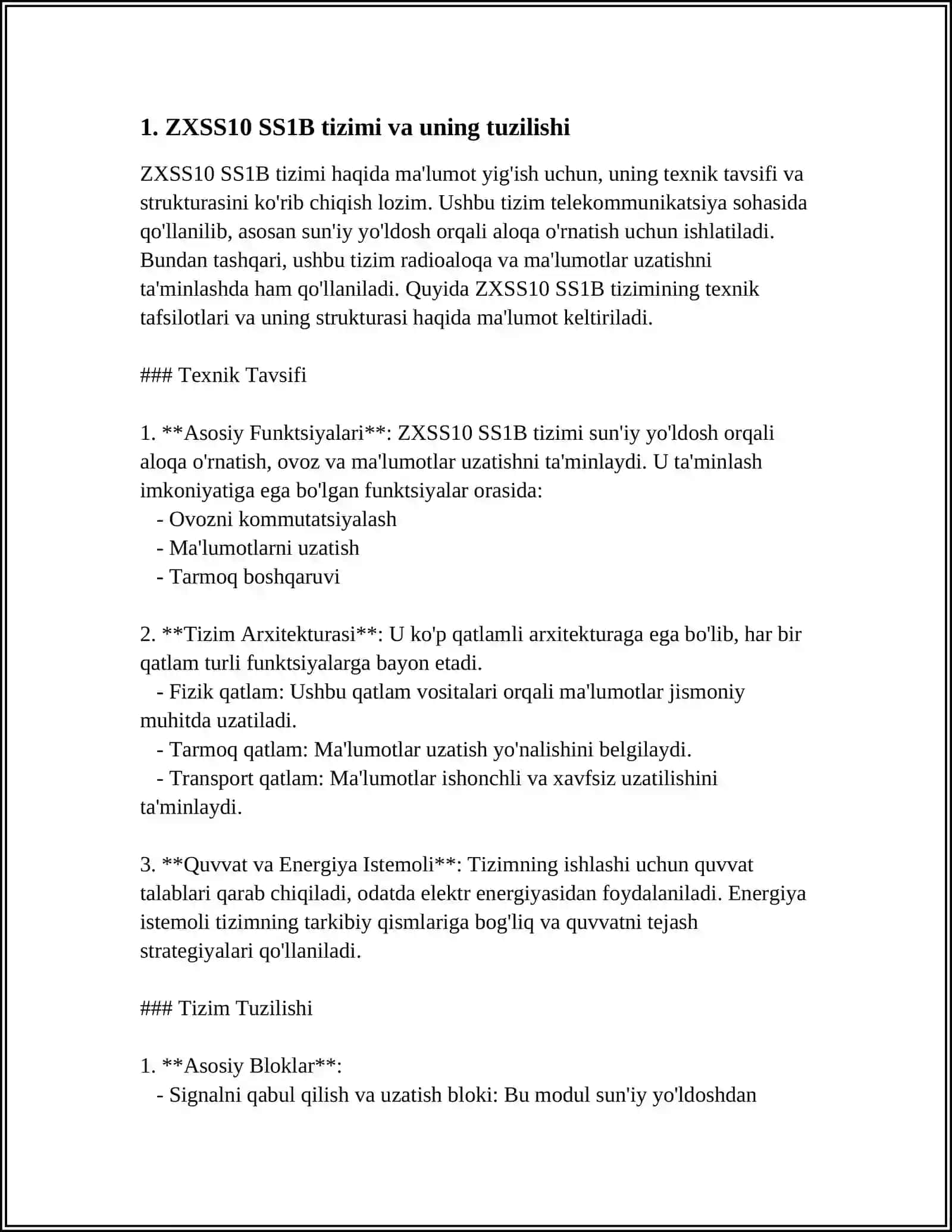 ZXSS10 SS1B O'QUV TARMOQ USKUNALARI MEDIA SHLYUZLARI TURLARINI O'RGANISH 4