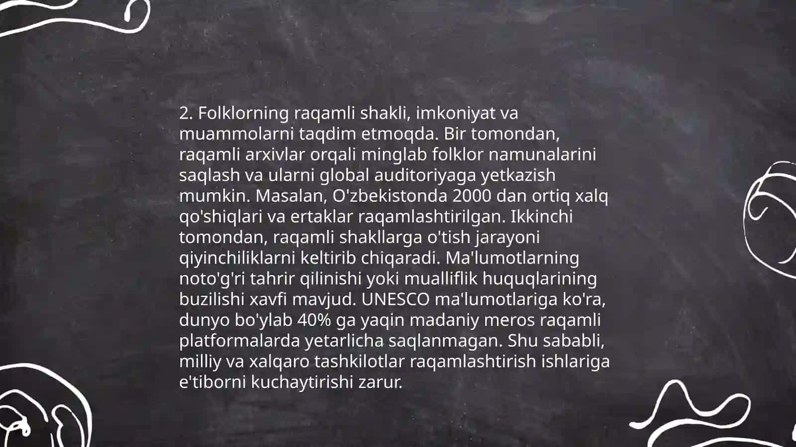 Zamonaviy folklorshunoslikda yangi tadqiqotlar ustida ishlash 4