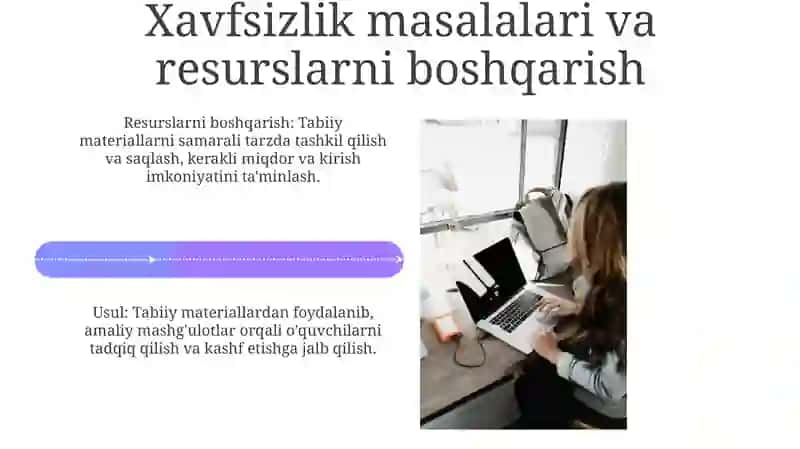 Tabiiy materiallar bilan ishlash darslarini tashkil etish metodikasi 4