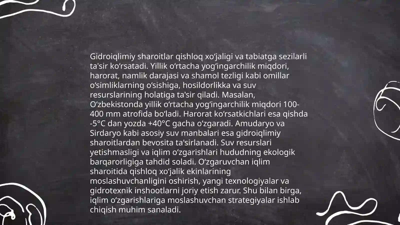 Kasalxonalar gidroiqlimi 4