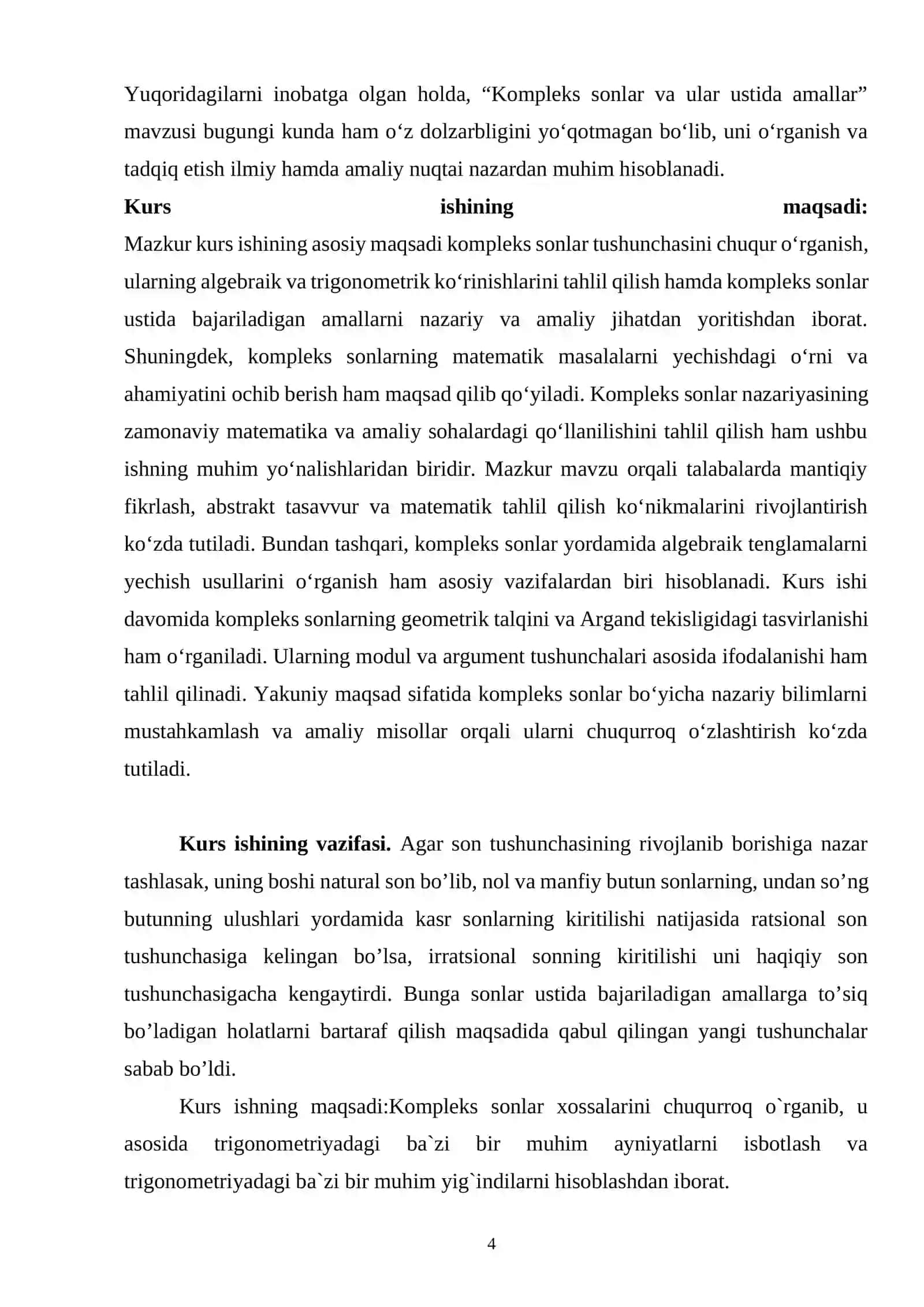 KOMPLEKS SONLAR VA ULAR USTIDA AMALLAR 4
