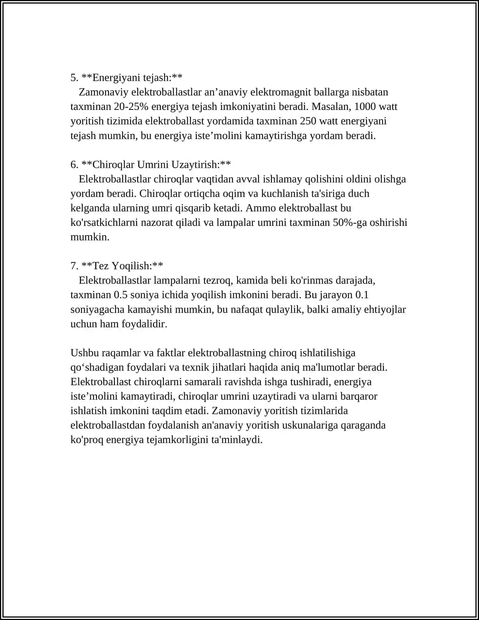 ELEKTROBALLASTYORLAR HAQIDA TUSHUNCHA 4