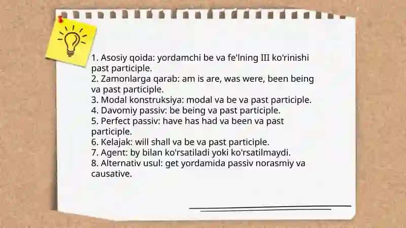 Passiv tovush 4