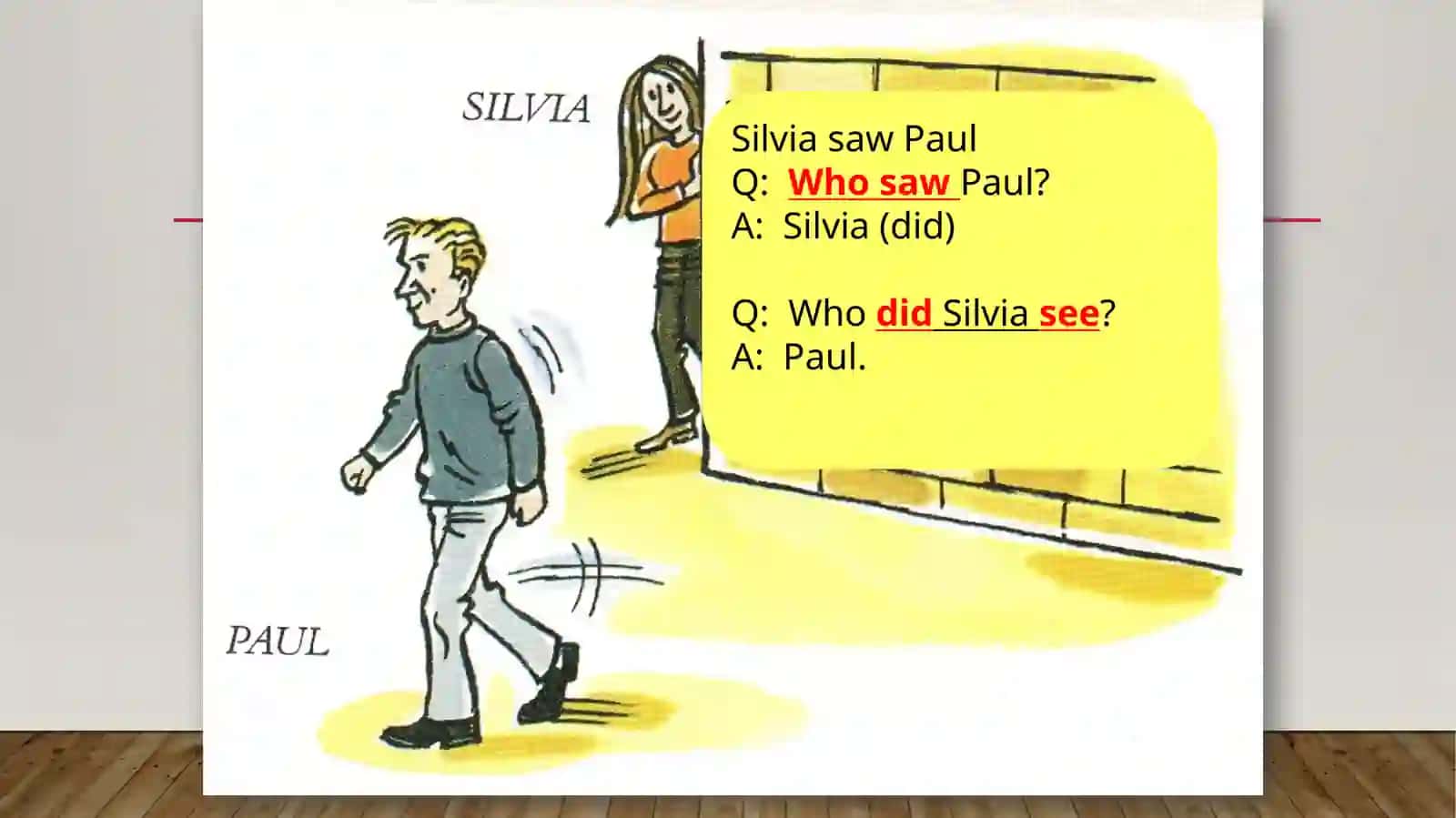 Word Order in Questions 4