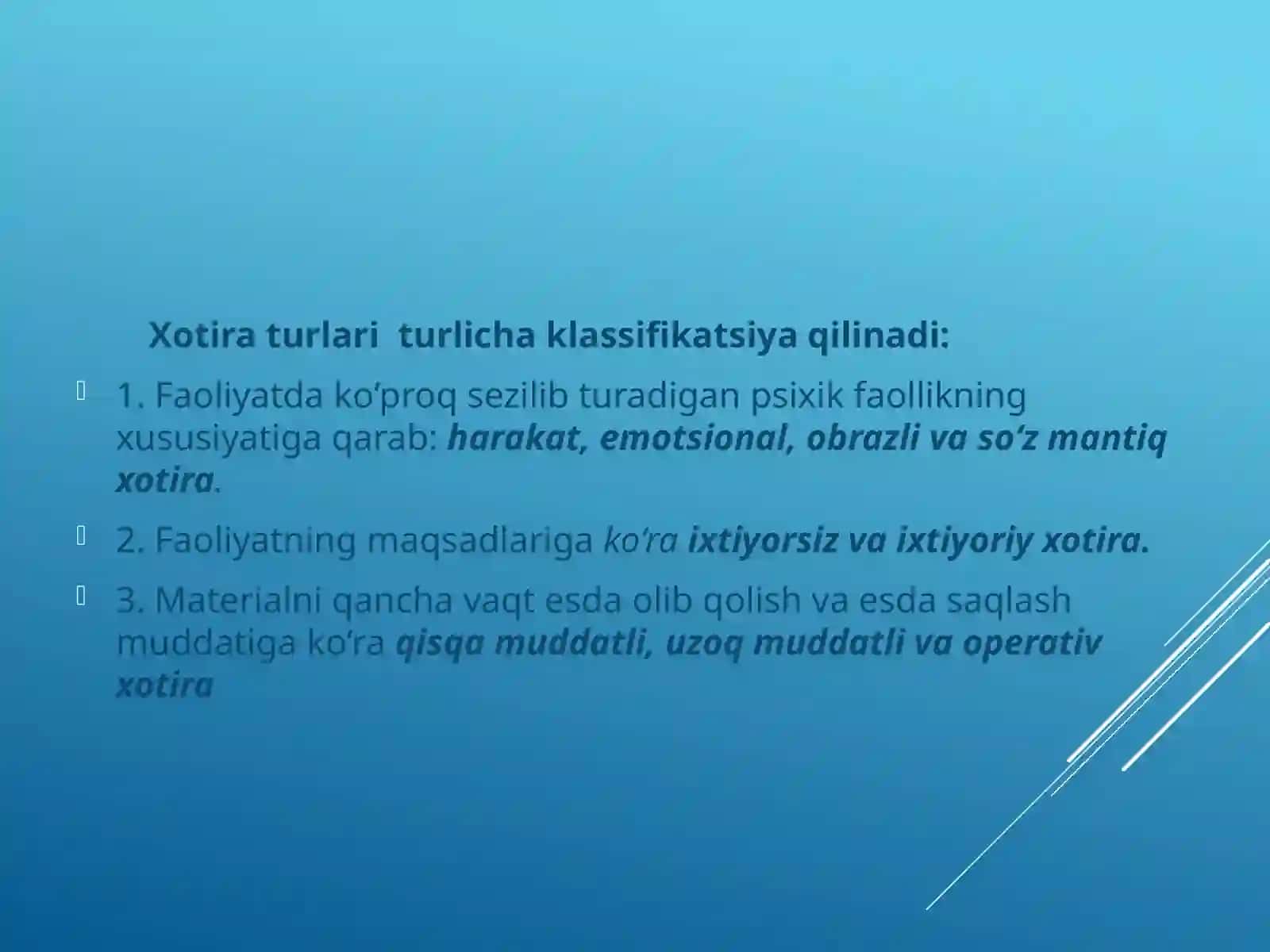 Xotira Haqida Tushuncha 4