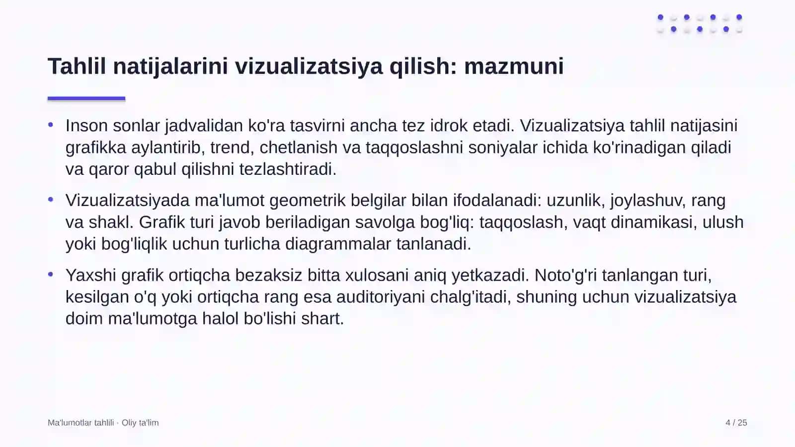 telekanallarda tahlil natijalarini vizualizatsiya qilish 2860 4