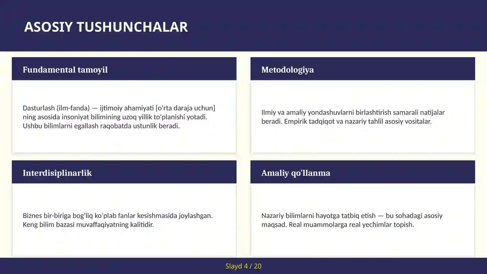 Dasturlash (ilm-fanda) — ijtimoiy ahamiyati [o'rta daraja uchun] 4