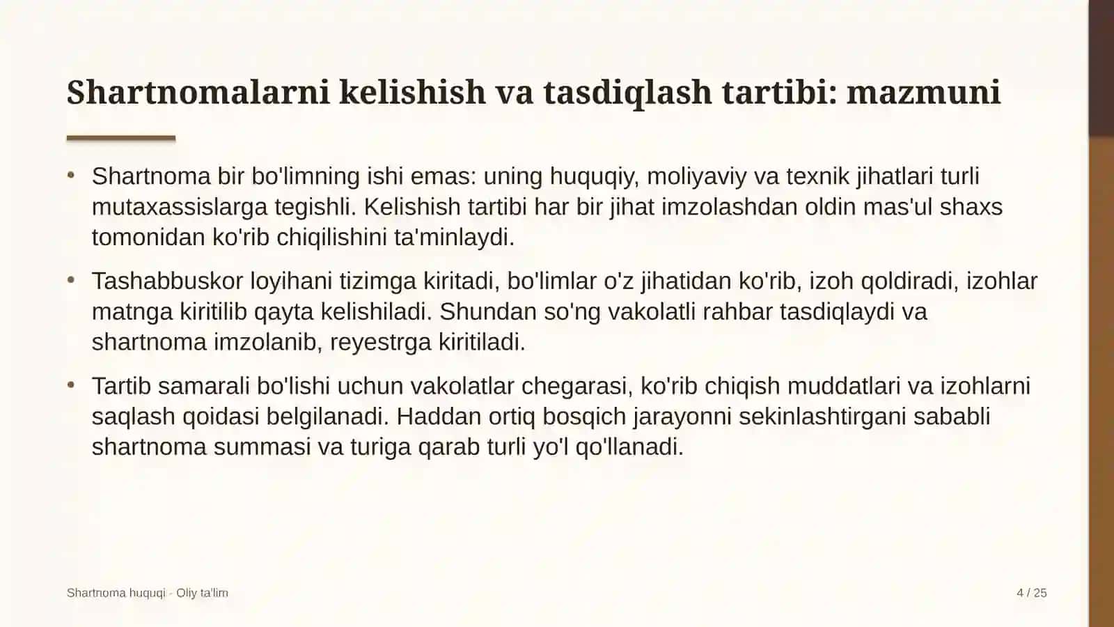 tarjima byurolarida shartnomalarni kelishish va tasdiqlash tartibi 3620 4