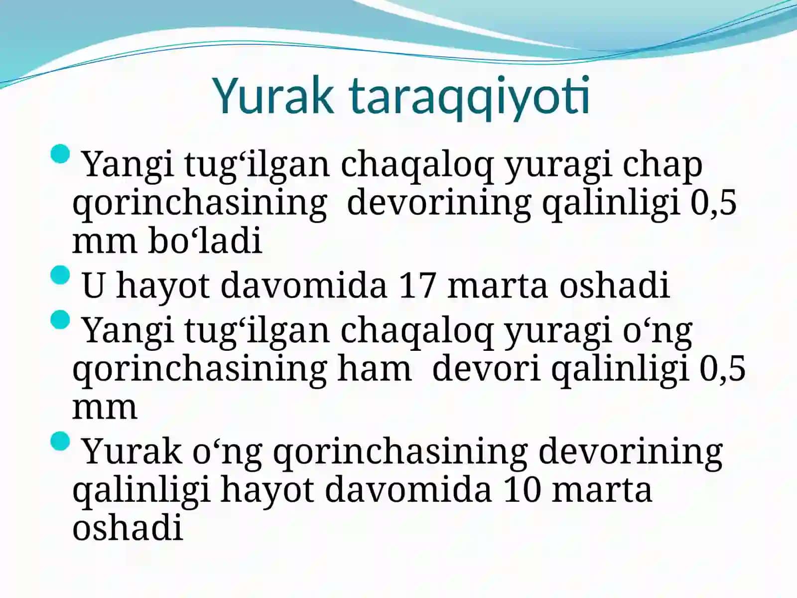 bolalarning yurak faoliyatini tekshirish 4