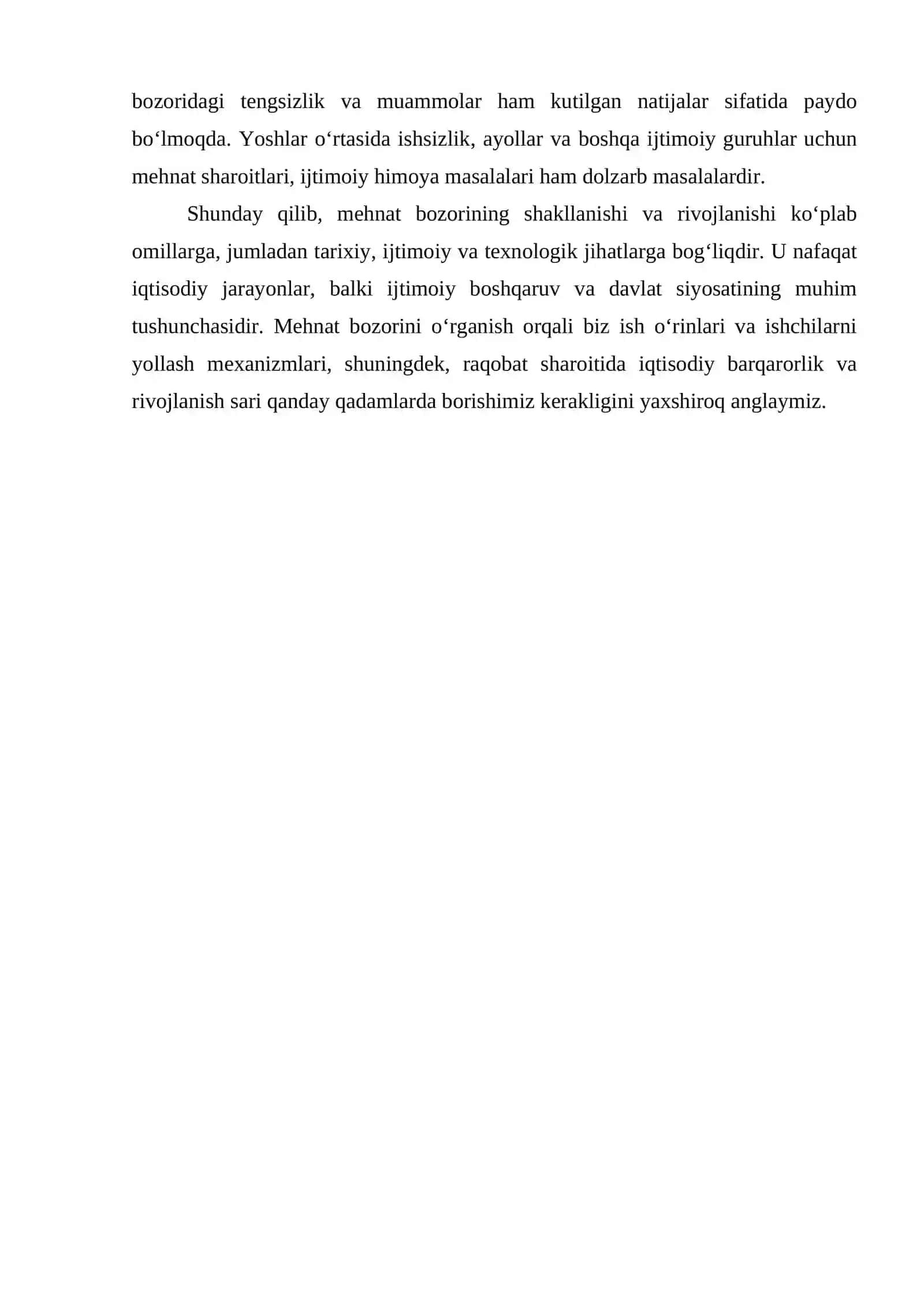 MEHNAT BOZORINING SHAKLLANISHI VA RIVOJLANISHI 4