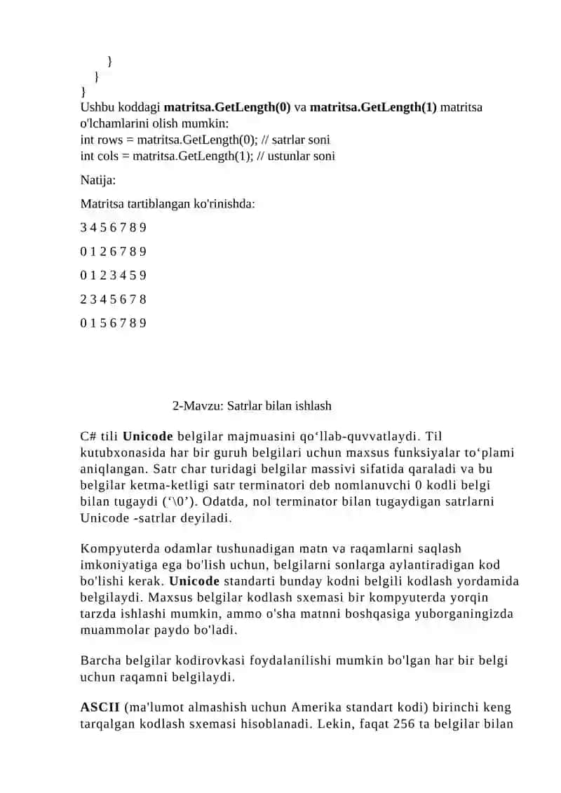 Malakaviy Amaliyot Ishi 4