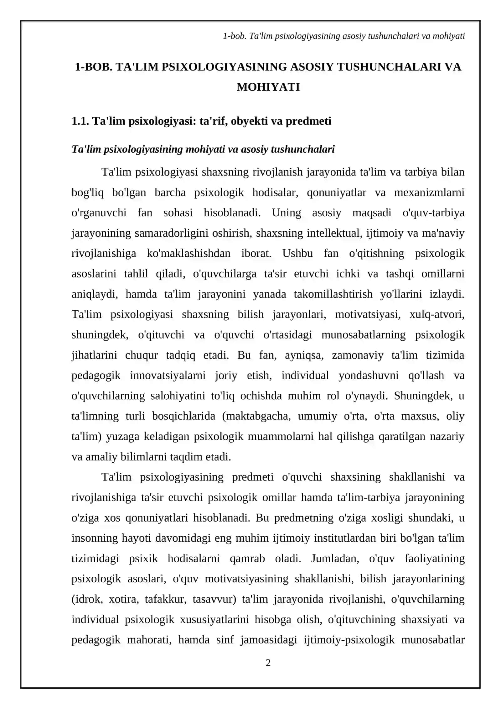 Ta'lim tizimida psixologik xizmat maqsadi va vazifalari 4