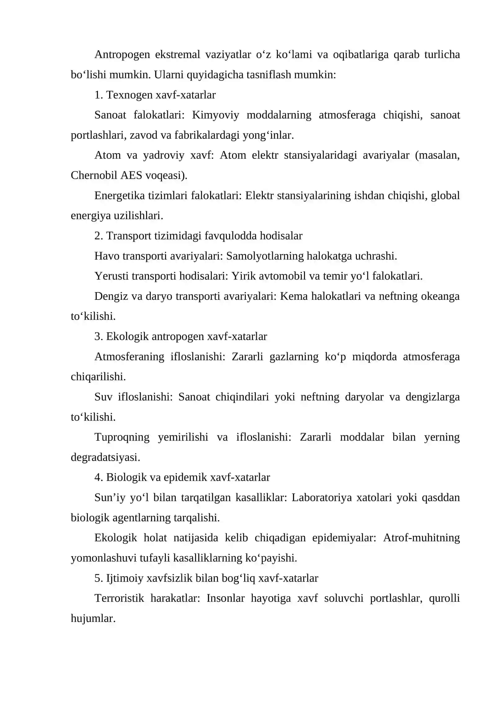 ANTROPOGEN EKSTREMAL VAZIYATLARDA VA USHBU VAZIYATDA PSIXOLOGIK XIZMAT KO'RSATISH 4