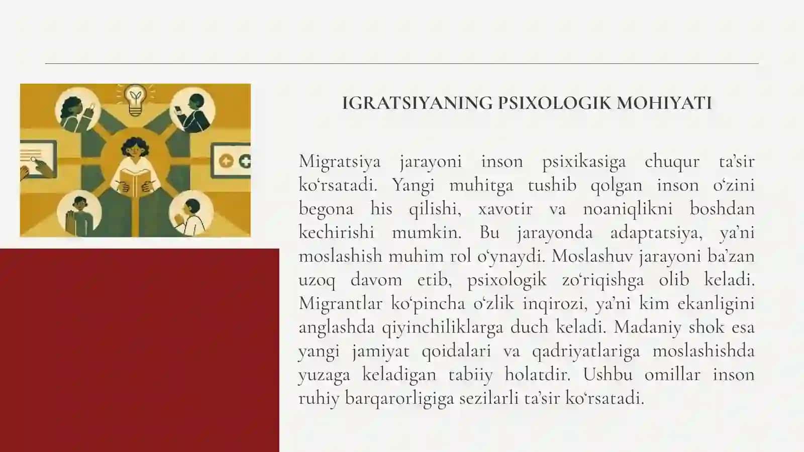 MIGRATSIYA JARAYONLARIDA PSIXOLOGIK YORDAM VA QO`LLAB QUVVATLASH 4