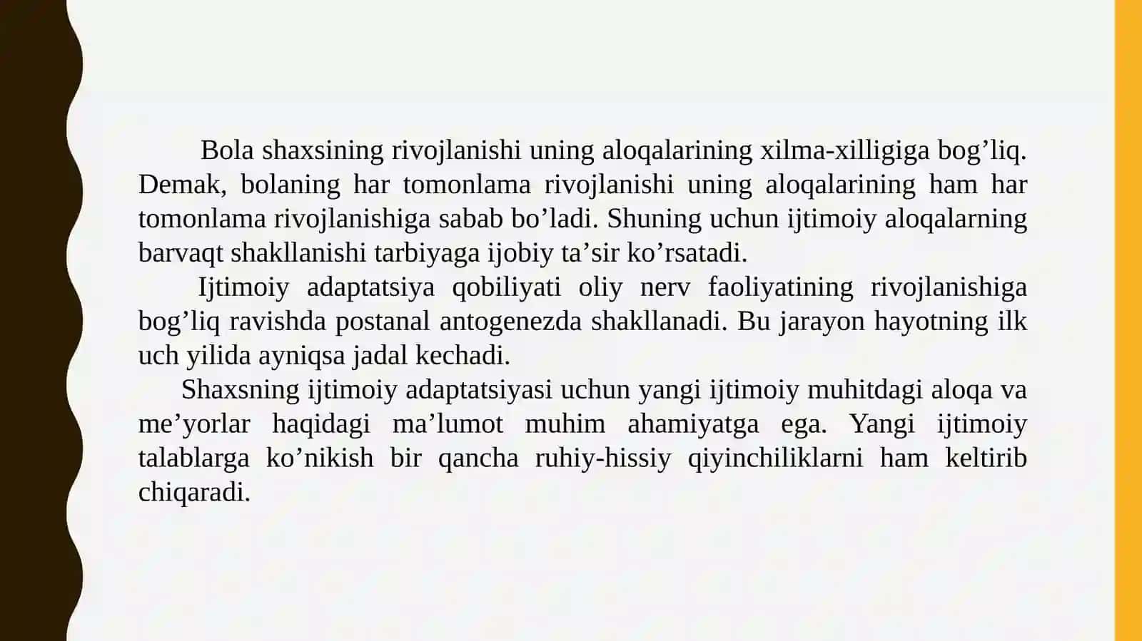 Bolalar ijtimoiy va pedagogik faoliyatda boshlang'ich 4