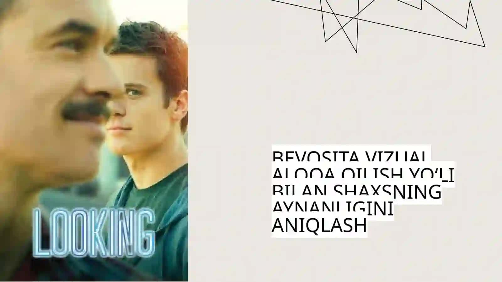 shaxsning aynanligini aniqlash 4