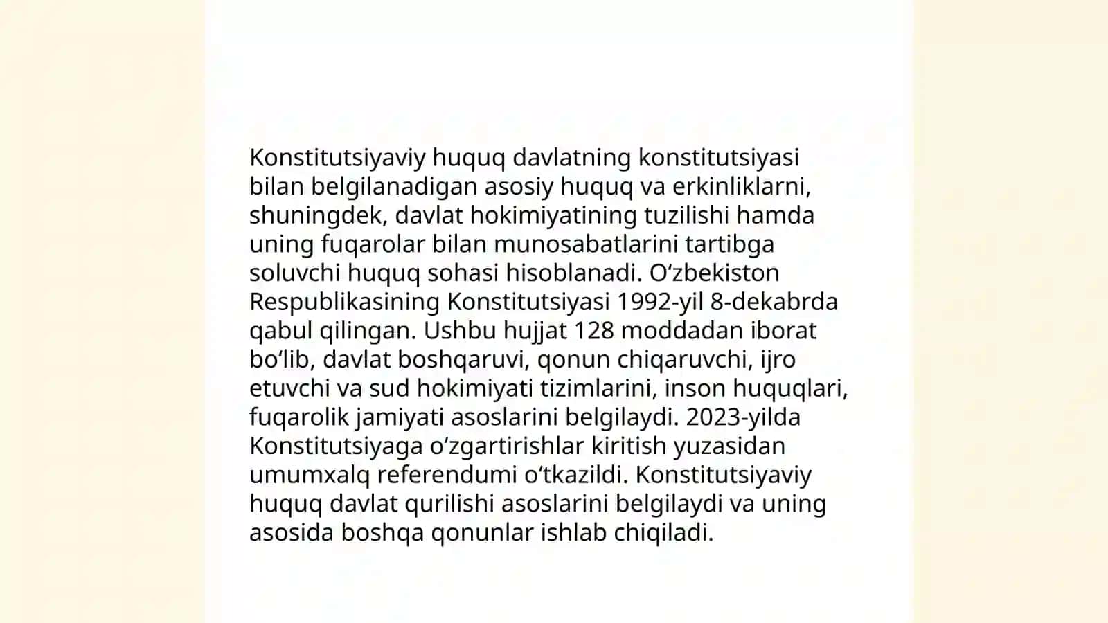 Huquq sohasi va huquq institutlari tushinchasi 4