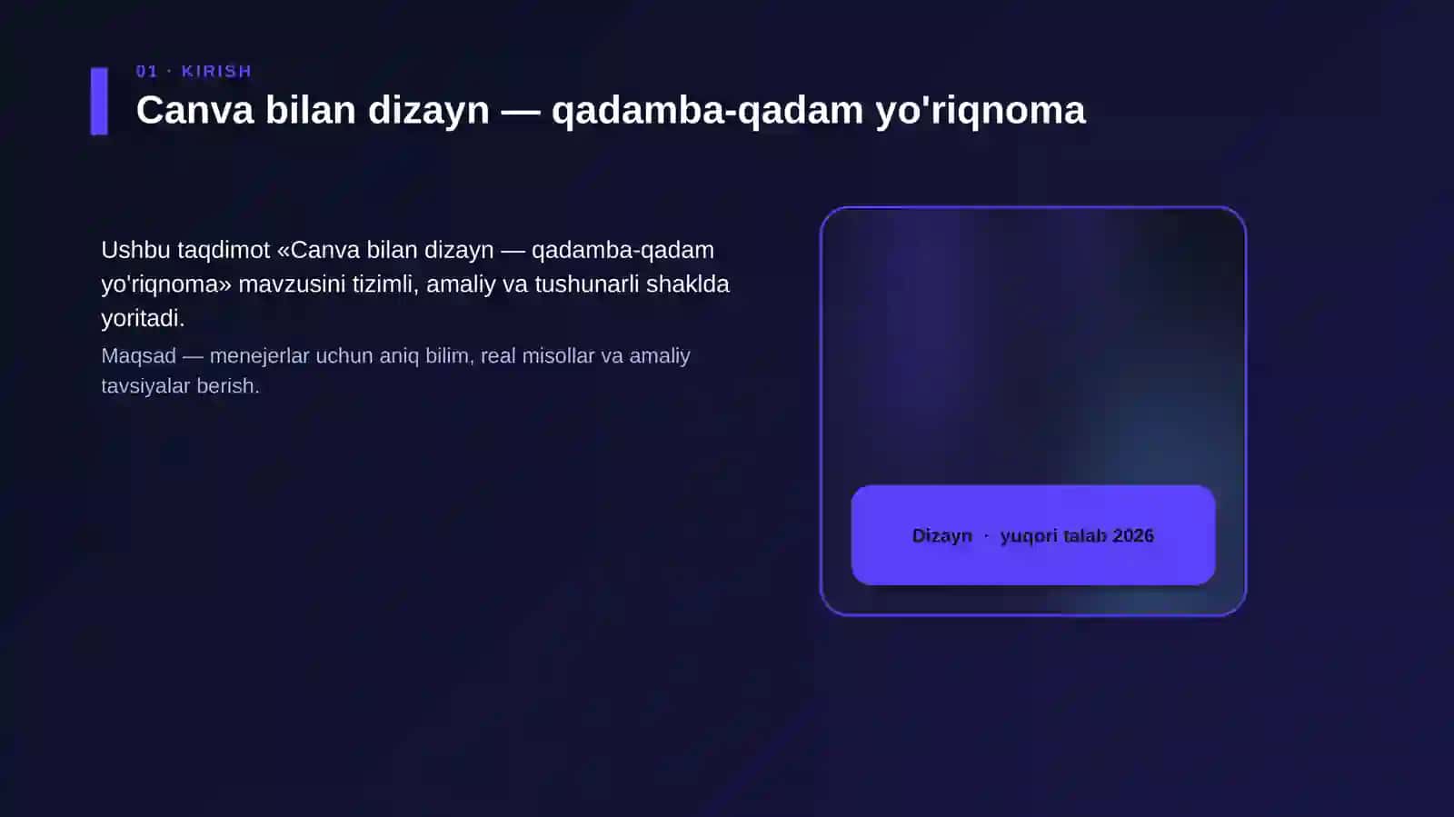 Canva bilan dizayn — qadamba-qadam yo'riqnoma 4