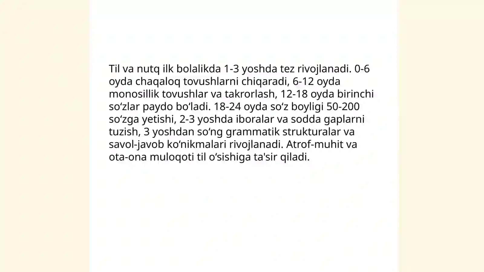 Sensor-motor rivojlanish va psixik o‘sish 4